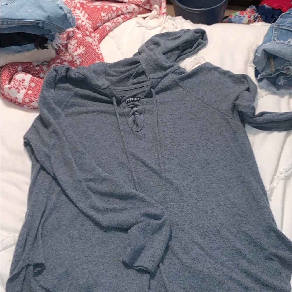 Women’s Long Sleeve Hoodie Tee